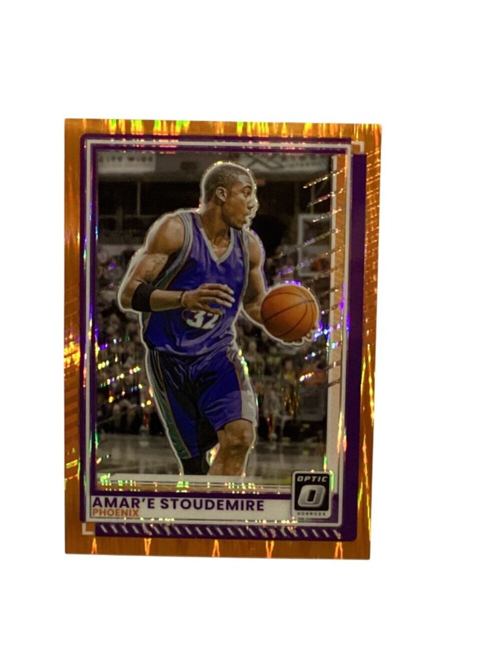 Amar'e Stoudemire Phoenix Donruss Optic #149 Orange Shock Prizm 106/199